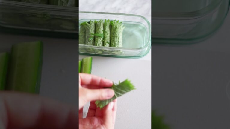 しそ巻きキュウリ #簡単レシピ #料理 #レシピ #おつまみ #きゅうり
