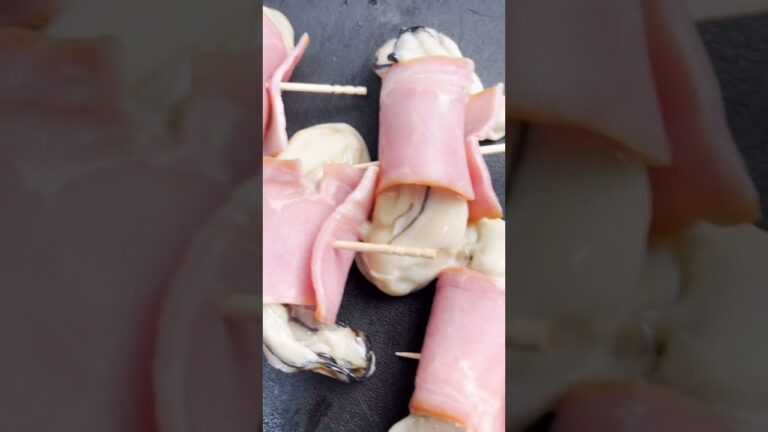 【低脂質レシピ】牡蠣のベーコン巻き #shorts #ダイエットレシピ #ヘルシーレシピ #おつまみ #お酒のお供 #牡蠣 #低脂質