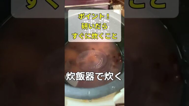 炊飯器で簡単お赤飯！もち米使うと美味しい。