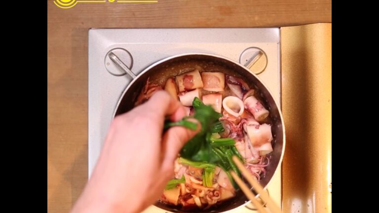 【男の料理】簡単レシピを動画で紹介！～ボイルヤリイカの焦がしバター醤油編～
