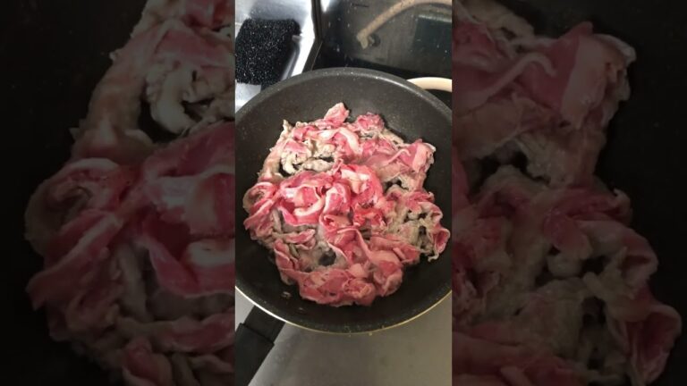 ローテンションで作る牛バラ焼肉丼