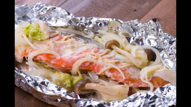 数秒でわかる「サケの豆乳味噌焼き」の作り方