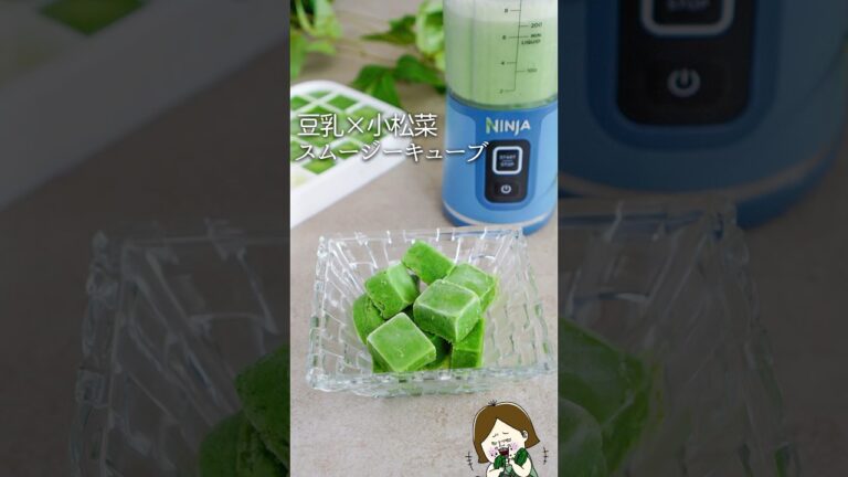 スムージーキューブって知ってますか？　#PR #ニンジャブラスト #ミキサー　#料理#NINJABLAST #MYBLAST#いつどこなんでも混ぜたいままに