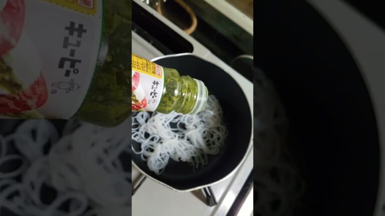 結びこんにゃくパスタ