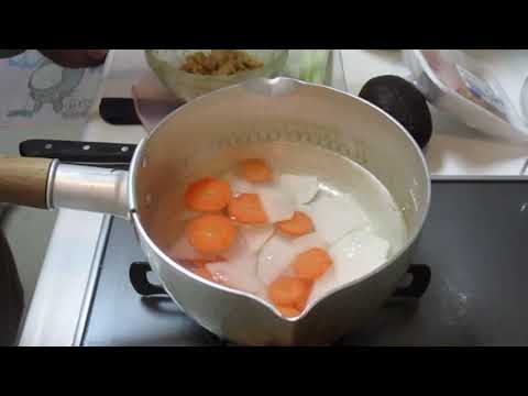 具だくさんの味噌かす汁：後編