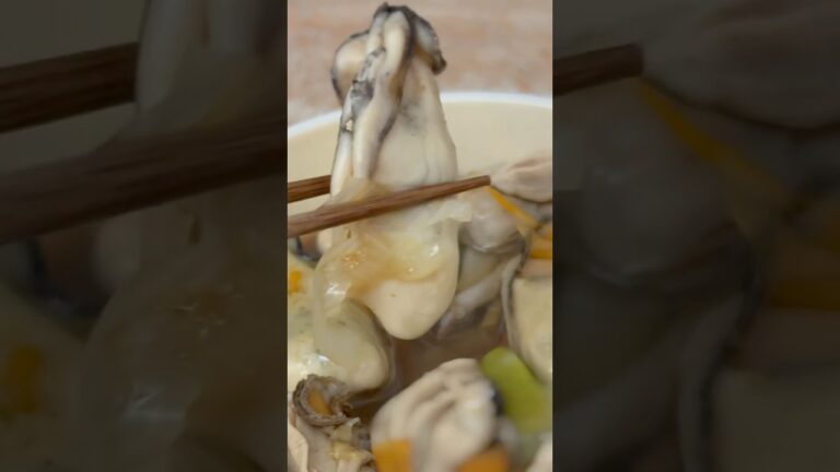 【自炊動画】牡蠣鍋のご紹介ですー！