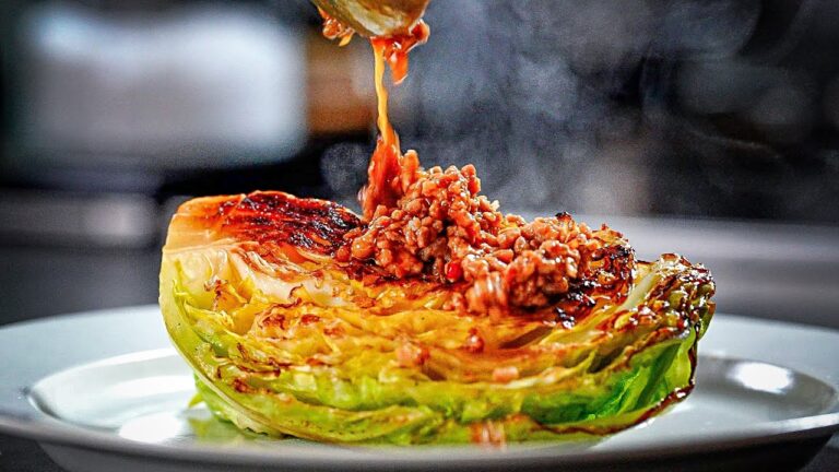 これ毎日食べても痩せます『キャベツのステーキ回鍋肉風』