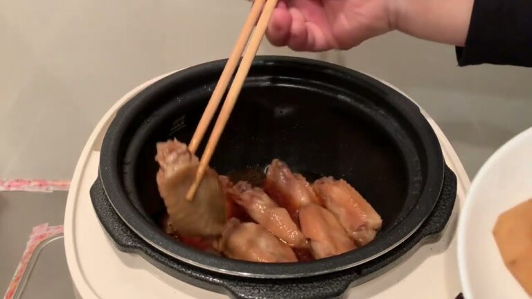 T-fal電気圧力鍋で手羽先と蓮根の煮物を作ってみました💖