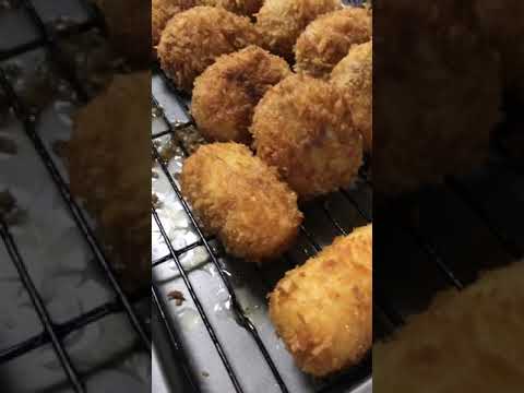 【揚げ物シリーズ】クリームコロッケとコロッケのレッスン