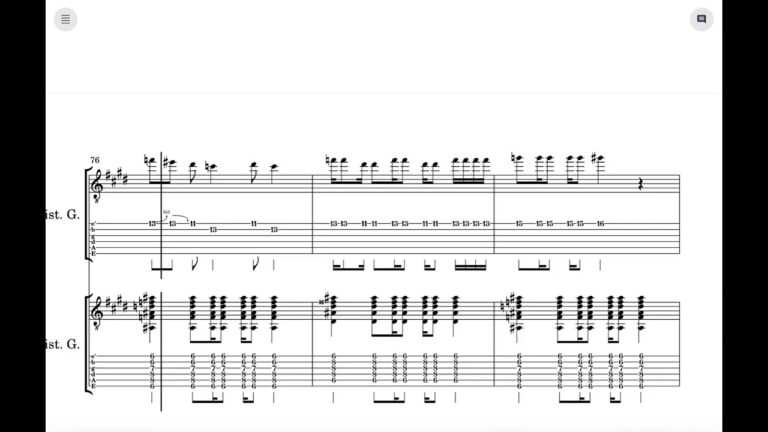 Victory ねぎ塩豚丼　ギター　tab