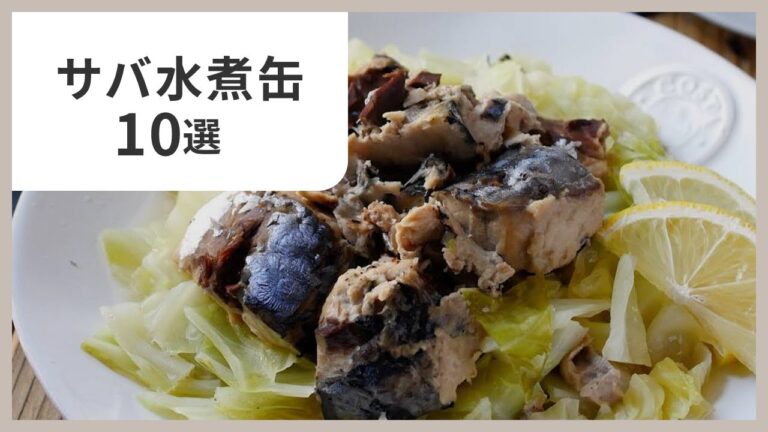 【保存版】栄養満点！サバ缶活用レシピ10選｜忙しい日に◎
