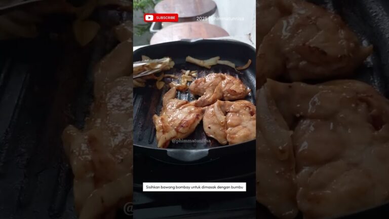 Resep Chicken Steak Mudah, rasa seperti di restaurant