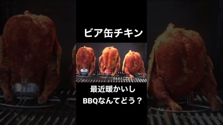 いろんなビールでビア缶チキン作ってみた#shorts
