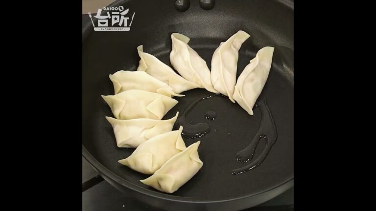 【DAIGOも台所】キャベツの焼き餃子｜お酒にも合う◎