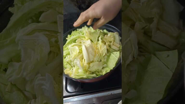 「豚肉とキャベツのコンソメ鍋」がひかえめに言って旨すぎる。#Shorts　#料理　#shortsfood