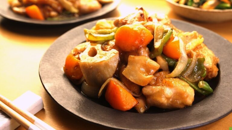 【家事ラク】下味しっかり＆揚げ焼き！段取りも簡単【鶏もも甘酢あん】