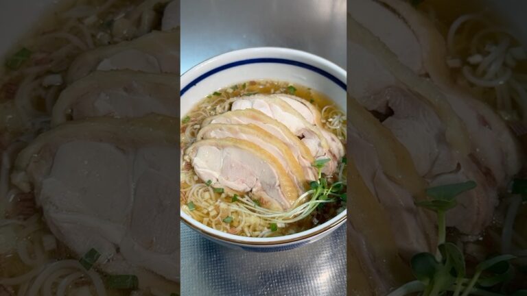 【冷やし鶏出汁素麺】 #料理