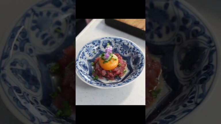 【酒好きにうってつけ】カツオのユッケ