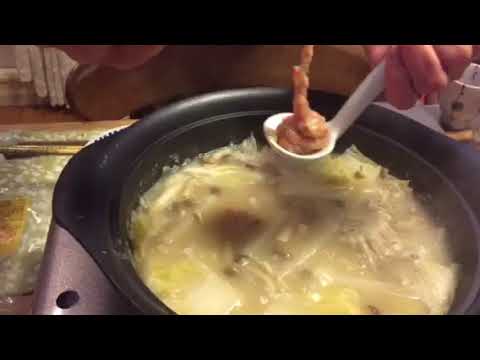 鶏生姜鍋に