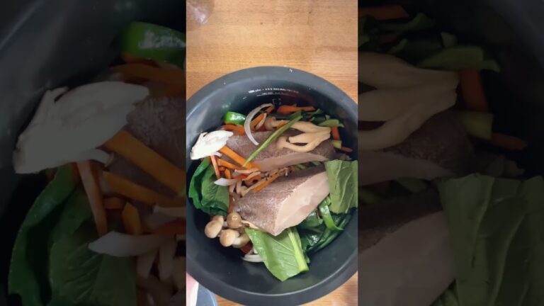 No.6 ホットクックで白身魚の甘酢あんかけ😆