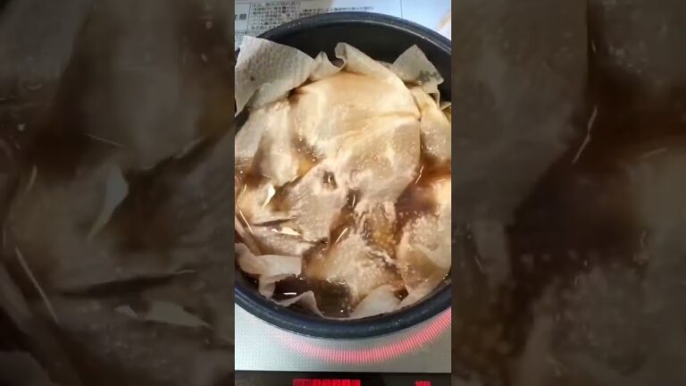 こんにゃくと鶏団子の煮付け【簡単おつまみ】 #shorts
