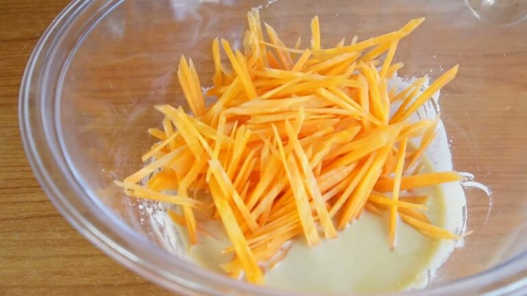 【節約レシピ】丸ごとにんじんのチヂミ