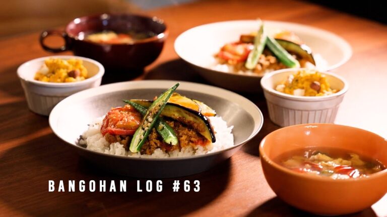 夏野菜のスタミナ晩ごはん🍅🍆🫑/夏の冷蔵庫収納と小掃除/食べたくなったらすぐ作れるルウ無しキーマカレー