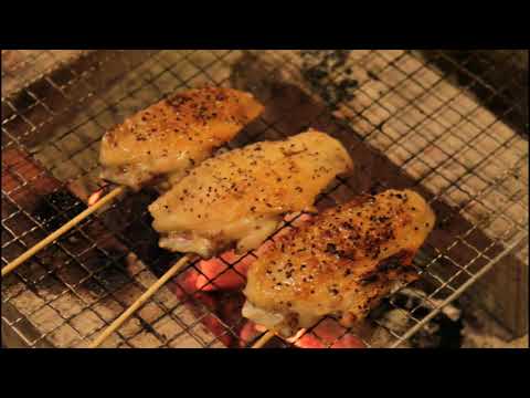 【炭火焼】手羽先の塩焼き