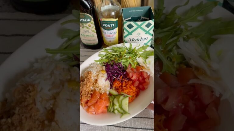 연어포케 레시피 Fresh & Easy Salmon Poke #연어포케레시피 #포케레시피 #식단