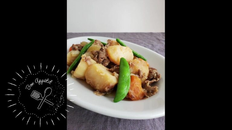 基本の和食　肉じゃが