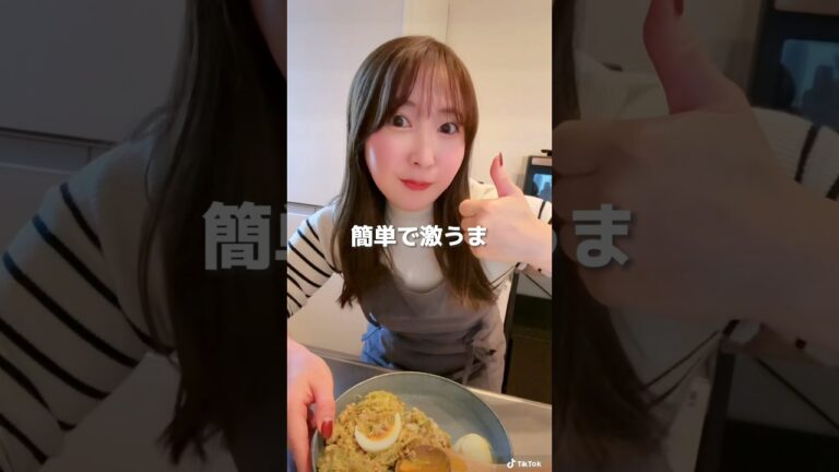 【ゆで卵がレンジで!?】キャベツ大量消費できるレシピ🥬お試しあれ.... #skorts  #キャベツ大量消費　#キーマカレー　#ダイエットレシピ