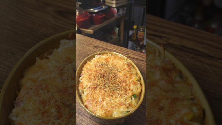 SNSで話題のパスタグラタン #簡単レシピ #グラタン #パスタ