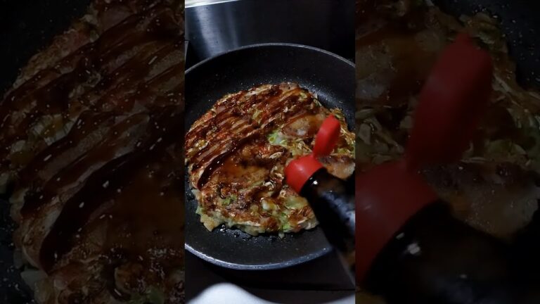 ブタ納豆/Okonomi-Yaki/お好み焼き