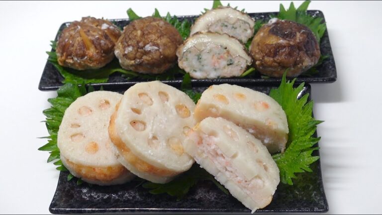 Minced Shrimp Filling Deep-fried エビのすり身揚げ
