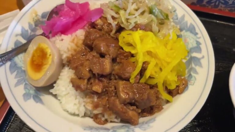 つくば市でルーロー飯（中華定食 笑飯店・つくば市）