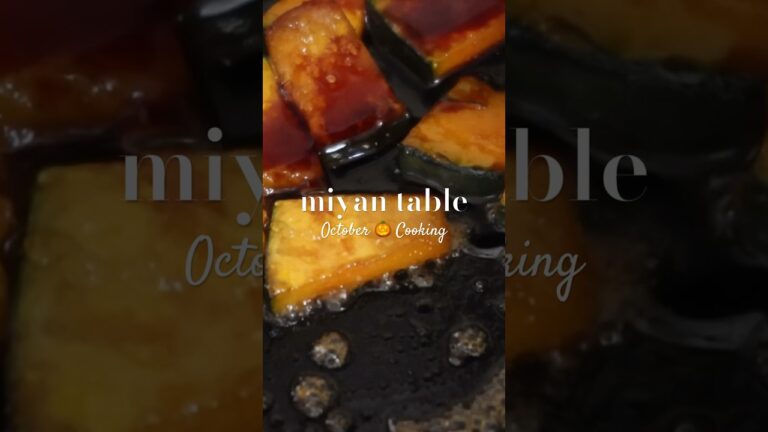 かぼちゃと米粉のグルテンフリーパンケーキ🥞🍁お楽しみに🎥^^　#shorts #halloween #レシピ #かぼちゃ