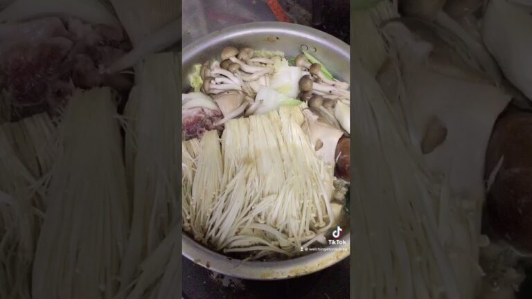 豚骨スープ鍋作った