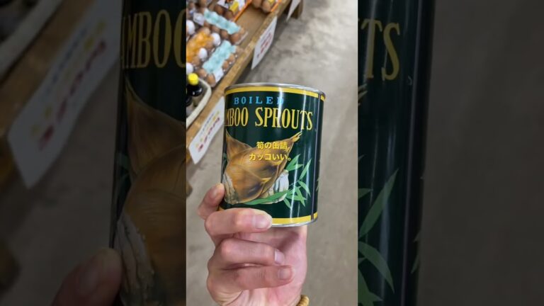 筍水煮缶詰#筍 #筍缶詰#筍水煮#たけのこ#缶詰#シュール#