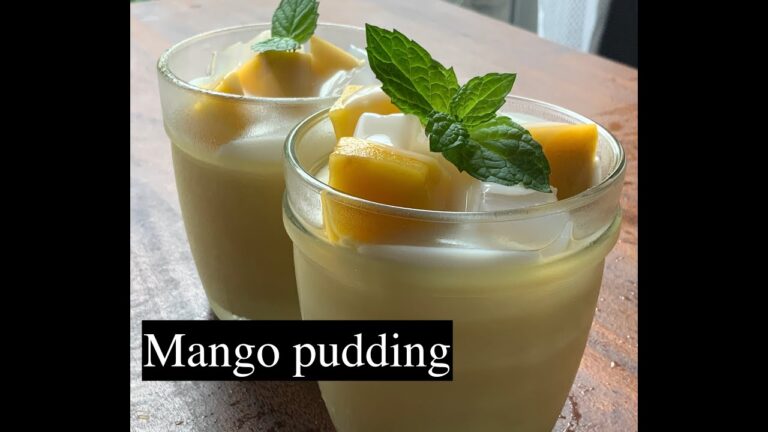 自信作!!ほんとにうまいマンゴープリンの作り方/ to make mango pudding
