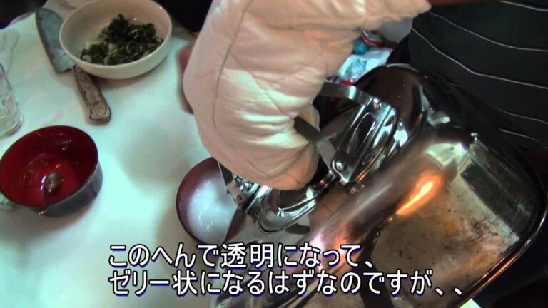 【親子で簡単料理】片栗粉のゼリー　その２
