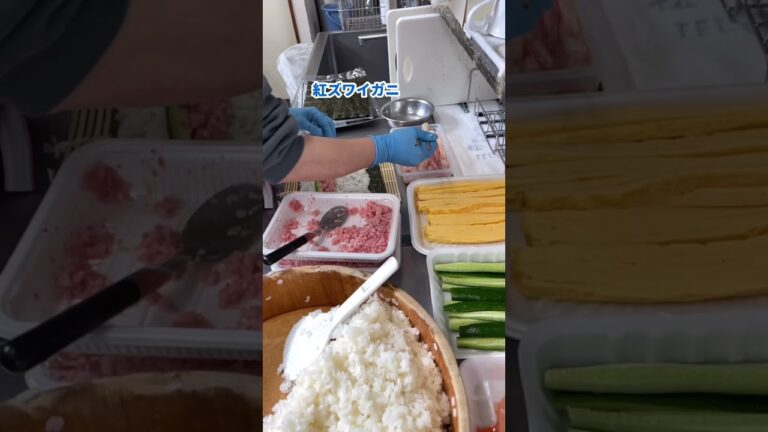 節分に恵方巻きを作りました！ #魚 #惣菜