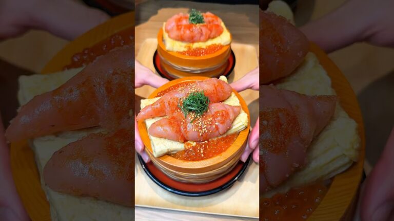 明太子丸ごと使ったダブル明太玉子丼！#ないちゃんグルメ#japanesefood