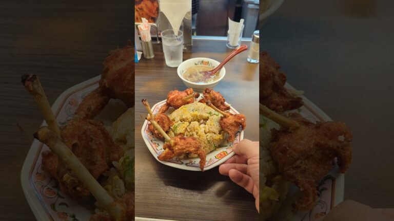 餃子の王将 期間限定？チューリップの唐揚げ 神戸・新開地店 #神戸ランチ