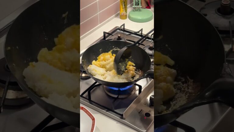 究極のパラパラチャーハンを作りたい！！！