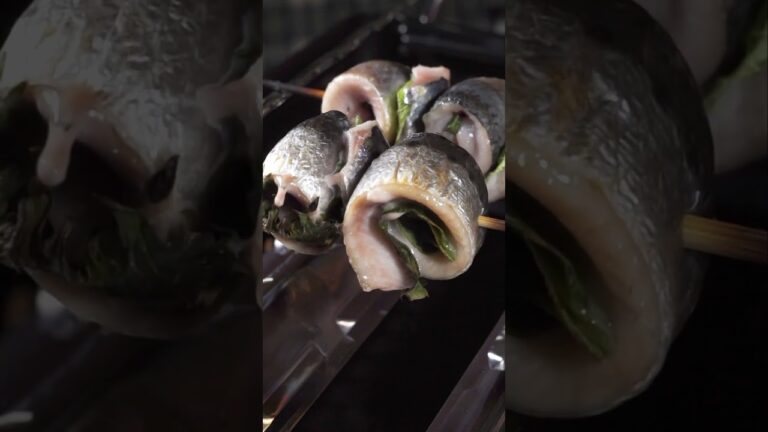 イワシのしそ巻き