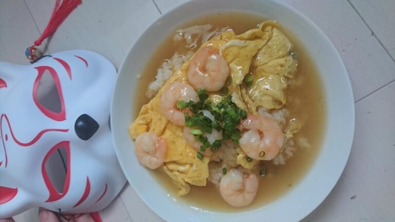 【超簡単】10分かからない!?エビのあんかけ天津飯[【お家ごはん】