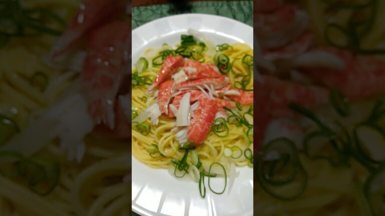 【王様の料理・極】カニカマパスタ #Shorts