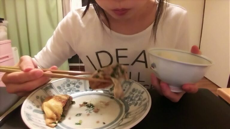 見た目閲覧注意❬手料理食べるだけ❭油揚げ餃子