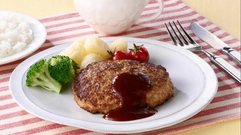 おさかなミンチ入りハンバーグ