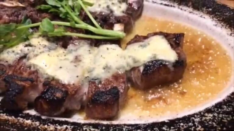 ブルーチーズTボーンステーキ